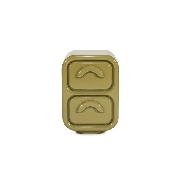 Ladenkast Gubby By-Boo small 2 laden - Groen hoogglans