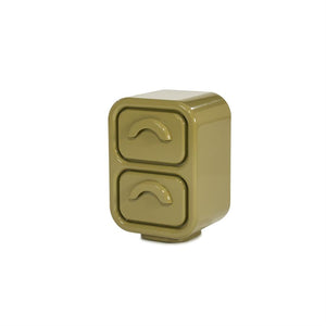 Ladenkast Gubby By-Boo small 2 laden - Groen hoogglans