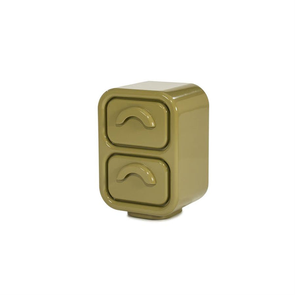 Ladenkast Gubby By-Boo small 2 laden - Groen hoogglans