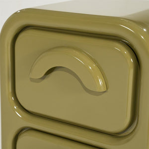 Ladenkast Gubby By-Boo small 2 laden - Groen hoogglans