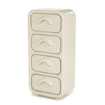 Ladenkast Gubby By-Boo large 4 laden - Beige hoogglans