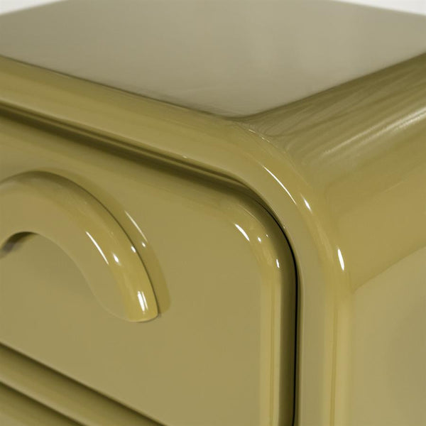 Ladenkast Gubby By-Boo large 4 laden - Groen hoogglans