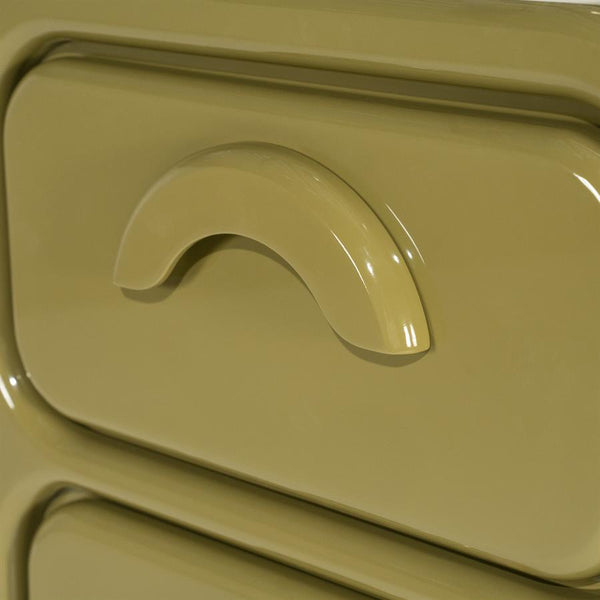 Ladenkast Gubby By-Boo large 4 laden - Groen hoogglans