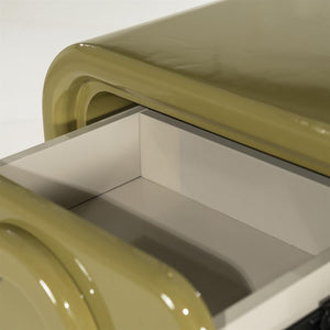 Ladenkast Gubby By-Boo large 4 laden - Groen hoogglans