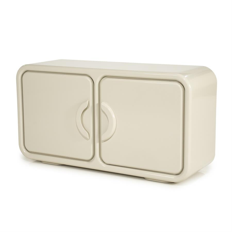 Dressoir/Tv kast Gubby By-Boo 2 deuren- Beige hoogglans (120 cm)