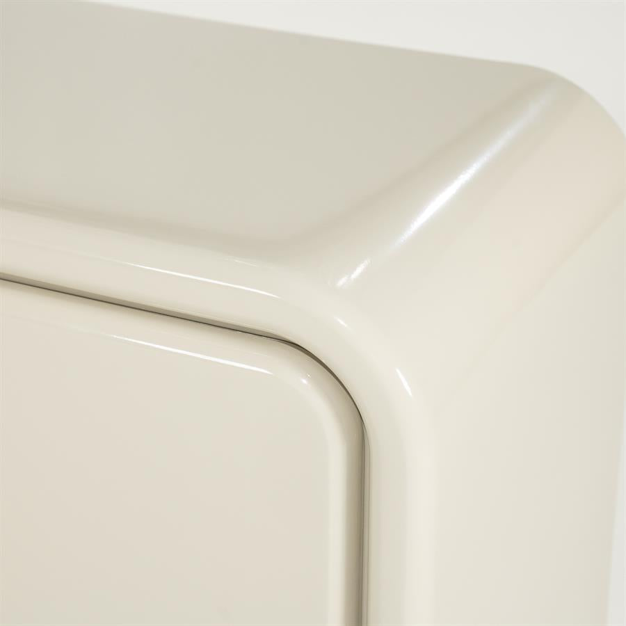 Dressoir/Tv kast Gubby By-Boo 2 deuren- Beige hoogglans (120 cm)