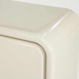 Dressoir/Tv kast Gubby By-Boo 2 deuren- Beige hoogglans (120 cm)