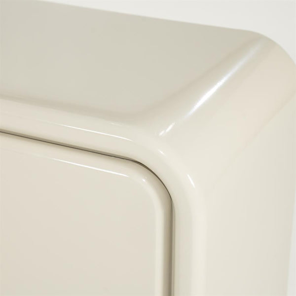 Dressoir/Tv kast Gubby By-Boo 2 deuren- Beige hoogglans (120 cm)