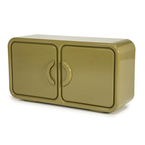 Dressoir/Tv kast Gubby By-Boo 2 deuren- Groen hoogglans (120 cm)