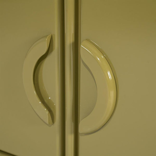 Dressoir/Tv kast Gubby By-Boo 2 deuren- Groen hoogglans (120 cm)