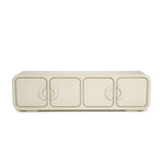 Tv kast Gubby By-Boo 4 deuren- Beige hoogglans (176 cm)