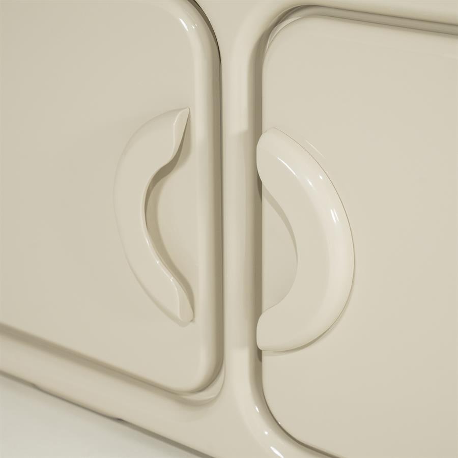 Tv kast Gubby By-Boo 4 deuren- Beige hoogglans (176 cm)