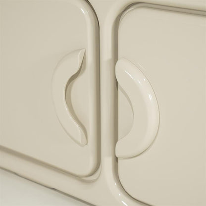 Tv kast Gubby By-Boo 4 deuren- Beige hoogglans (176 cm)