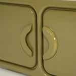 Tv kast Gubby By-Boo 4 deuren- Groen hoogglans (176 cm)