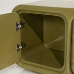 Tv kast Gubby By-Boo 4 deuren- Groen hoogglans (176 cm)