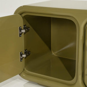 Tv kast Gubby By-Boo 4 deuren- Groen hoogglans (176 cm)