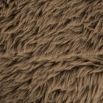 Draaifauteuil Furlo rond By-Boo -Taupe zachte stof