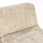 Lounge fauteuil Omla By-Boo - Taupe fluff stof