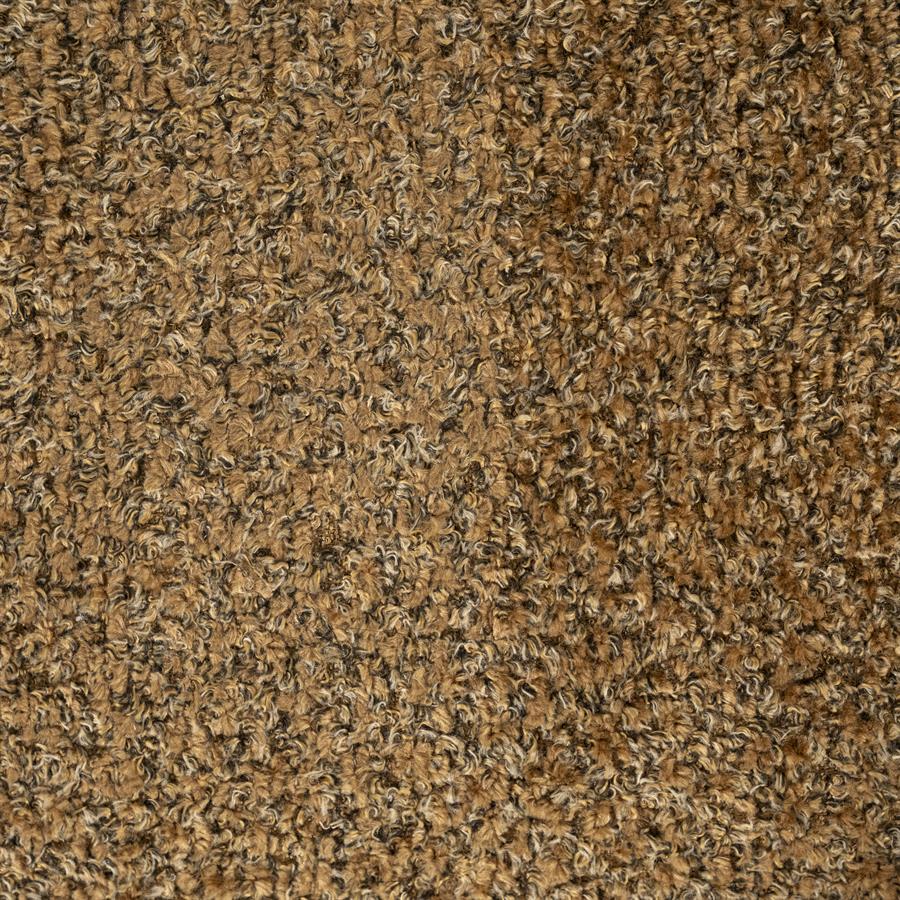 Lounge fauteuil Omla By-Boo - Mosterd fluff stof