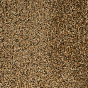 Lounge fauteuil Omla By-Boo - Mosterd fluff stof