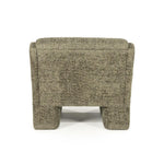 Lounge fauteuil Omla By-Boo - Groene fluff stof