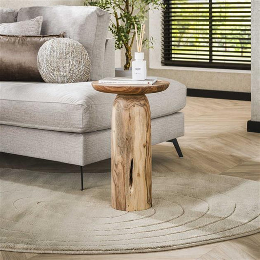Bijzettafel river maat XL solid / Massief acacia naturel (Magazijn sale)