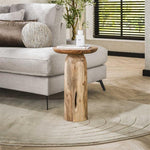 Bijzettafel river maat XL solid / Massief acacia naturel