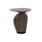 Bijzettafel art solid / Massief acacia glaze brown