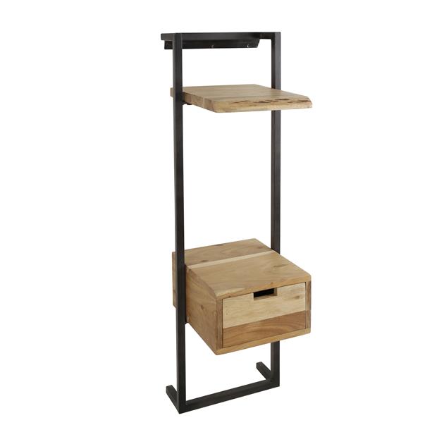 Nachtkastje air solid XS / Massief acacia naturel (Magazijn sale)