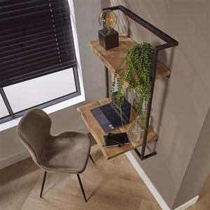 Wand/hang bureau Air Solid / Massief acacia 65x45x100 cm
