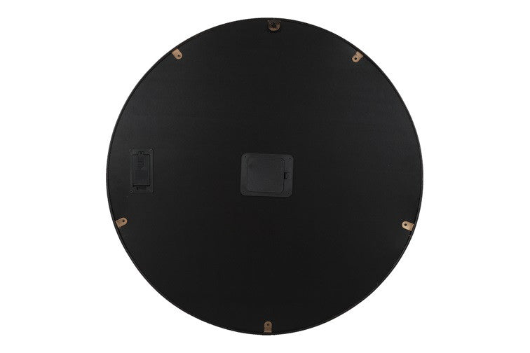 Radarklok world map rond Goud Ø60 cm