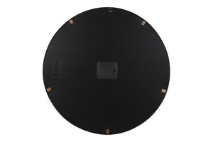 Radarklok world map rond Goud Ø80 cm
