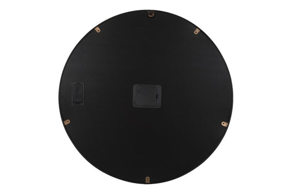 Radarklok world map rond Goud Ø80 cm