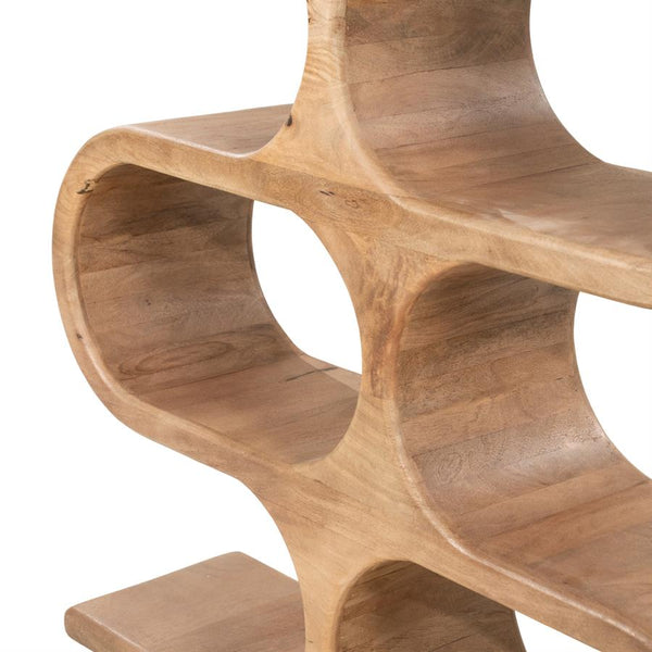 Wandkast/roomdiver Esu By-Boo mangohout - 120x31x150 cm