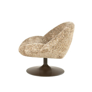 Fauteuil Ducky By-Boo - Taupe stof