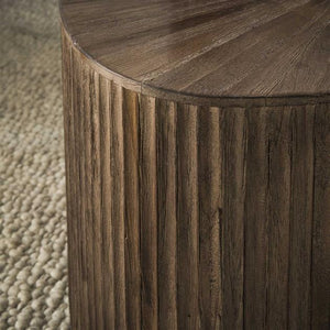 Salontafel set van 2 stuks XL driehoek Maya teak / Teak rust brown