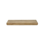 Wandplank 118 sleek / Massief mango zandkleur (Magazijn sale)