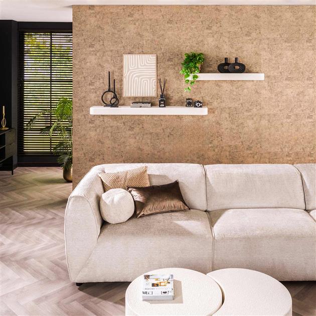 Wandplank 150cm stone / Marmer composiet (Magazijn sale)