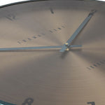 Thomas Kent wandklok "Jewel" rond goud/groen  - Ø53 CM