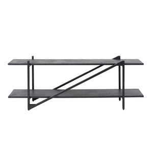 TV-meubel  Piega 140 cm industrieel / Grijs (Magazijn sale)