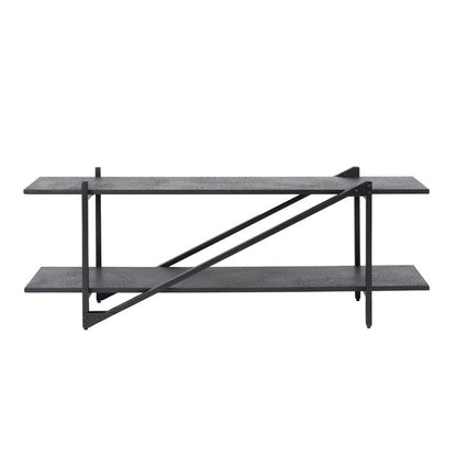 TV-meubel  Piega 140 cm industrieel / Grijs (Magazijn sale)