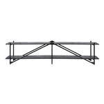 TV-meubel  Piega XL 220 cm industrieel  / Grijs (Magazijn sale)