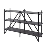 Wandrek 130cm 3 laags Piega / Grijs (Magazijn sale)