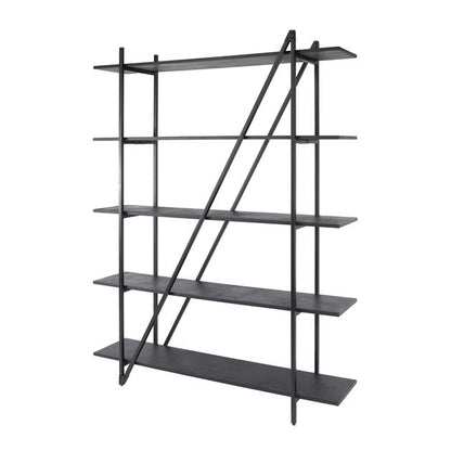 Wandrek 140cm 5 laags Piega / Grijs (Magazijn sale)