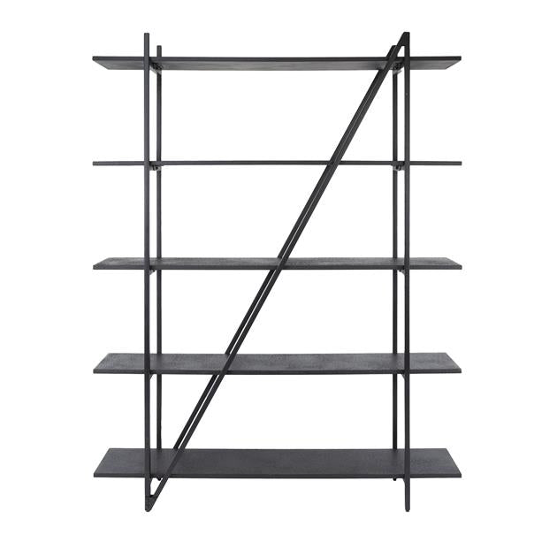 Wandrek 140cm 5 laags Piega / Grijs (Magazijn sale)