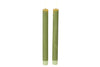 2 stuks LED Dinerkaars rustiek lichtgroen - 24 cm hoog + afstandsbediening (Countryfield)