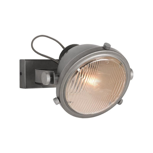 Wandlamp Tuk Tuk grijs metaal Label 51 (magazijn opruiming)