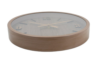 Wandklok Rodas L Bruin/Goud - Ø59 CM