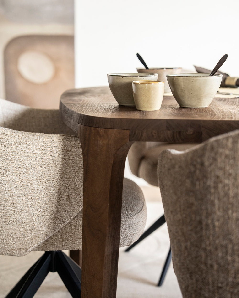 Eettafel Taylor Eleonora mangohout 140x120 cm