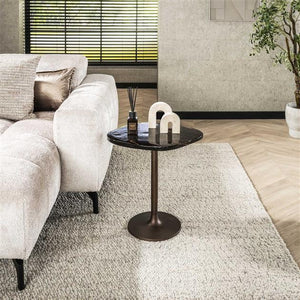 BIjzettafel Eclips maat S 50 cm hoog / Koper antiek finish